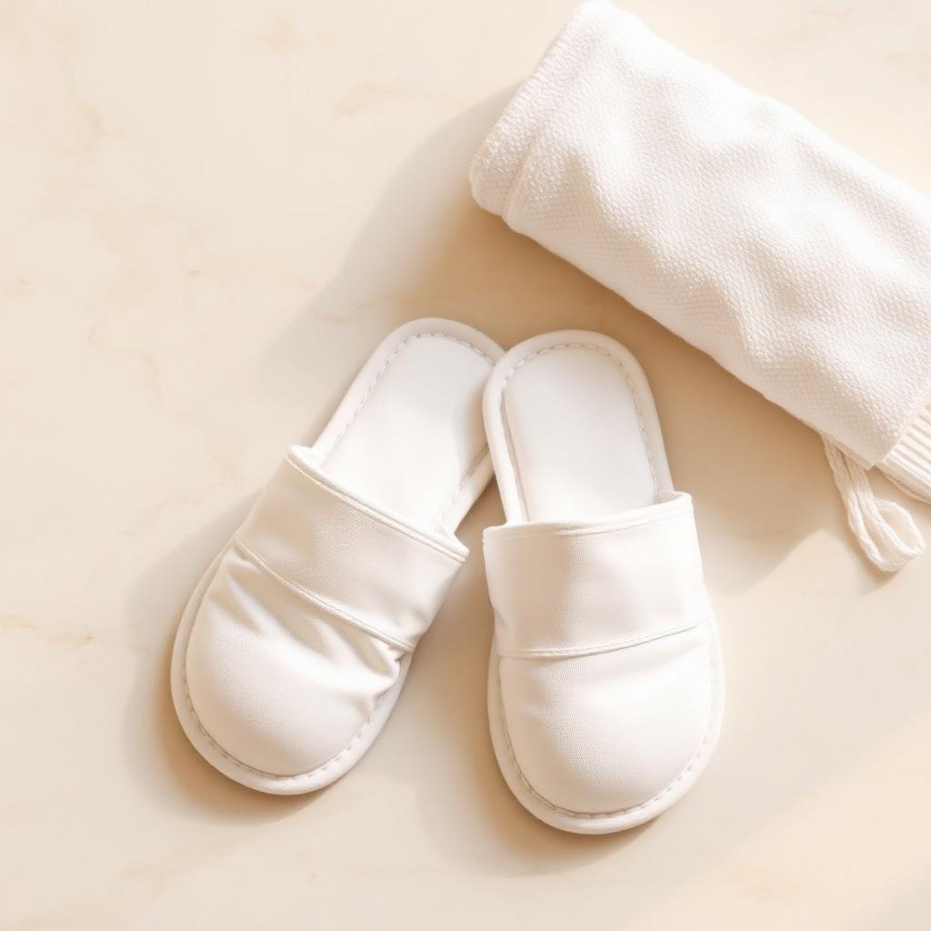 Linen Hotel Slippers